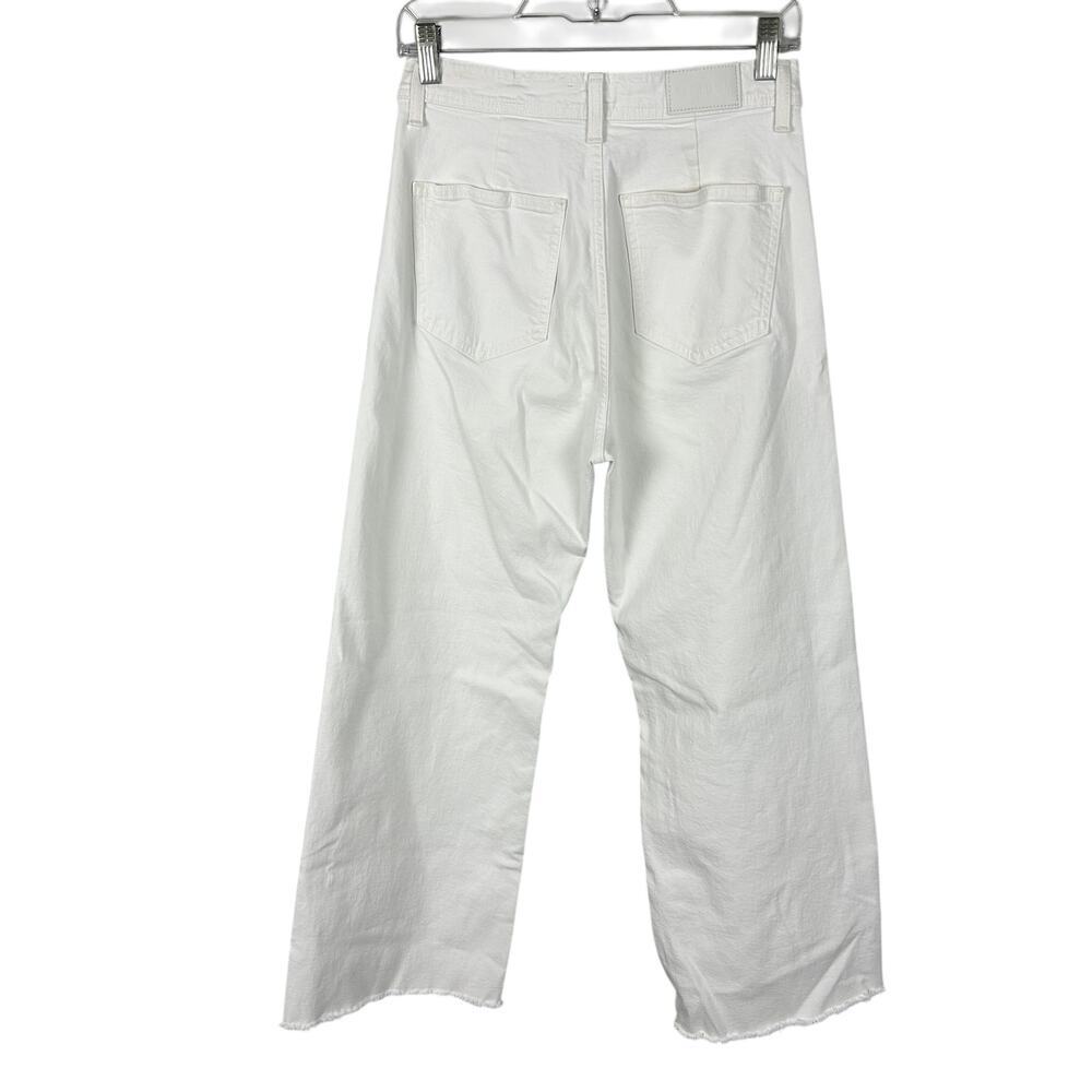 Anthropologie x Pistola Penny White Wide Leg High Waisted Jeans 28 - Picture 3 of 8